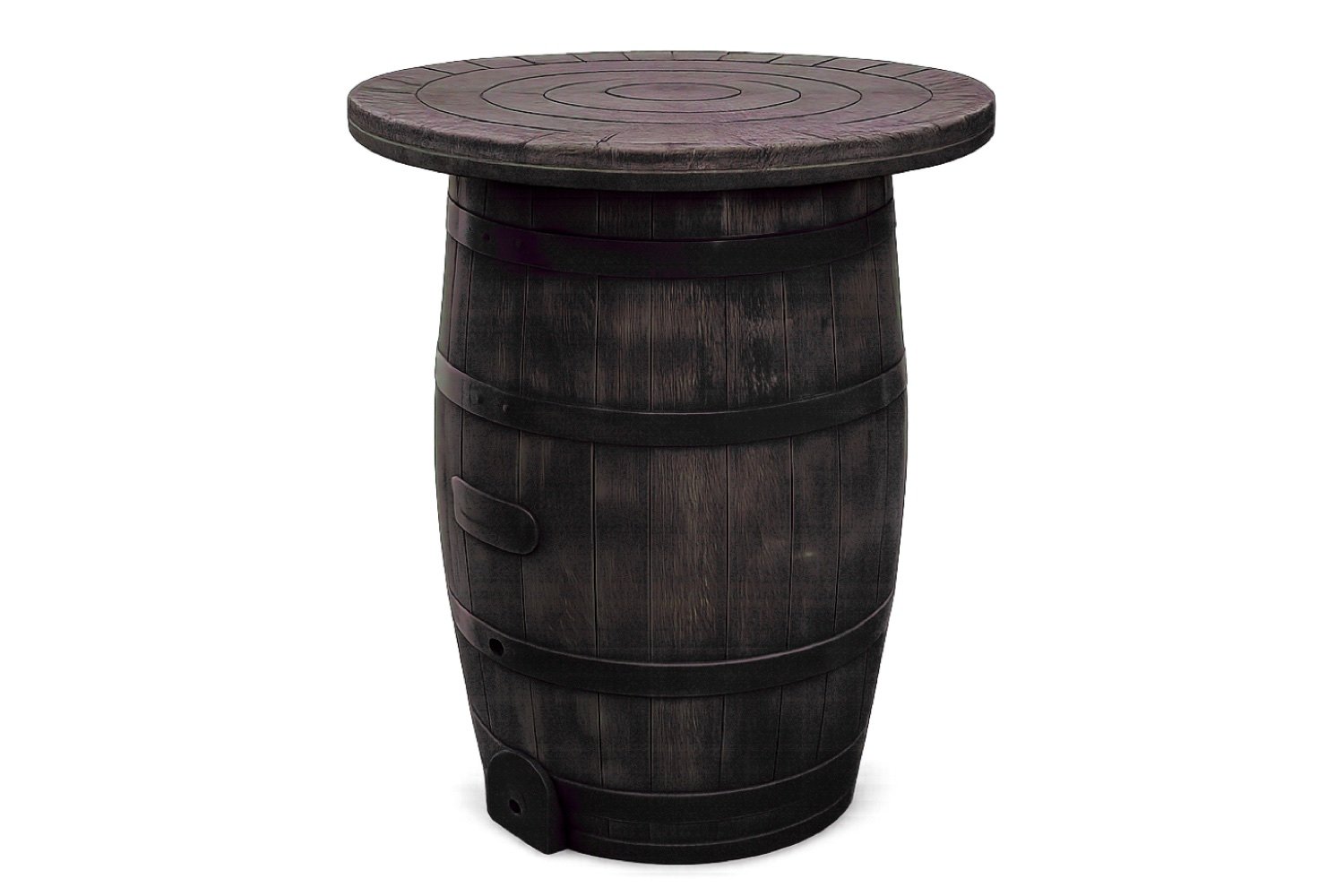 Kunststof Barrel Statafel | 'wijnvat' - Blad ⌀100cm