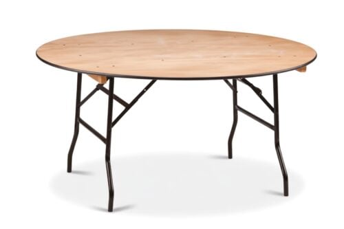 Inklapbare tafel rond | ⌀153cm | Bankettafel