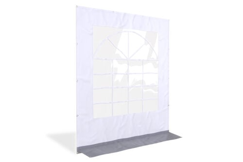 Partytent zijwand met raam | 2m breed | 2m hoog | PVC Classic