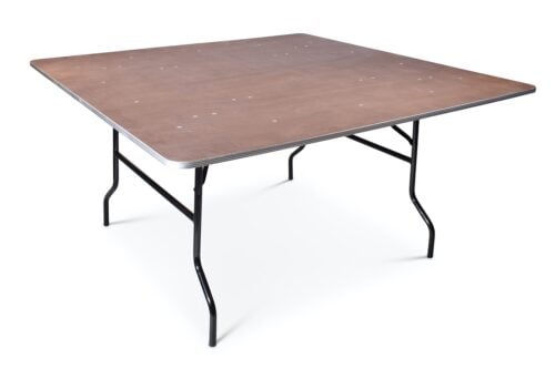 Inklapbare bankettafel Vierkant | 153 x 153cm