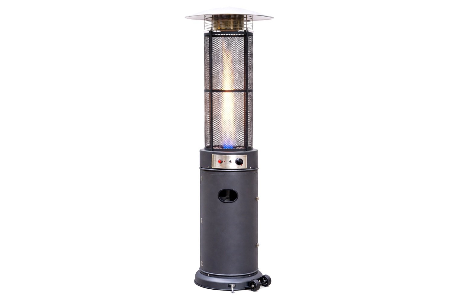 Flame heater - 11000 watt | Mat antraciet