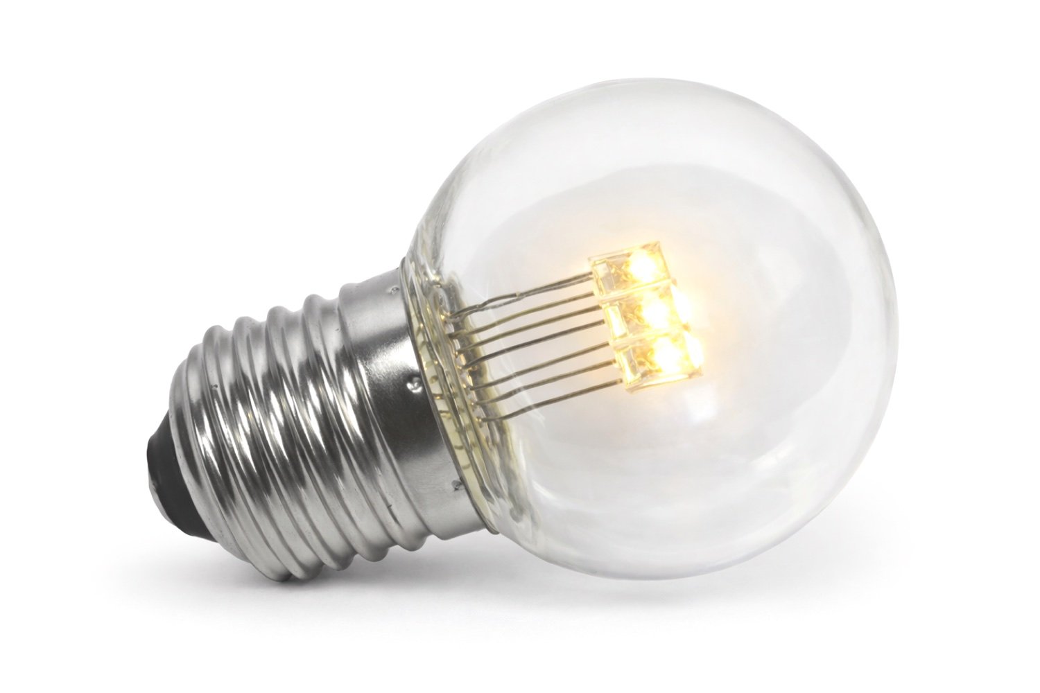 Led lamp Warm wit | Heldere kap | 1 watt - IP65