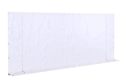 Partytent eindwand PE - 5 meter