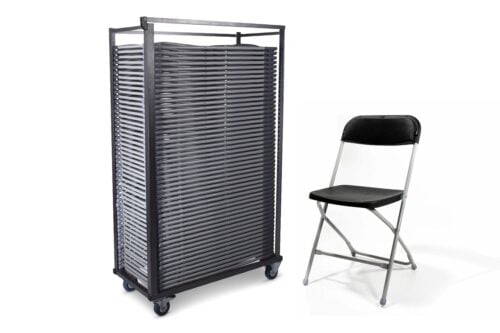 Supercombi | 50x klapstoel Milo + trolley
