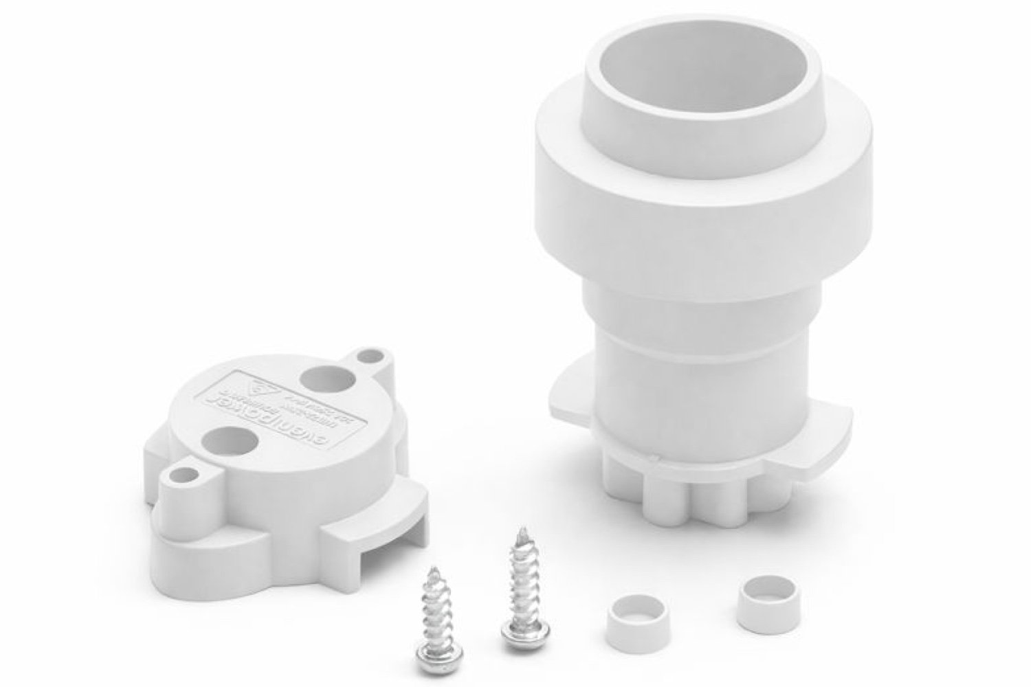 witte fitting prikkabel