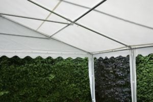 partytent met grondframe