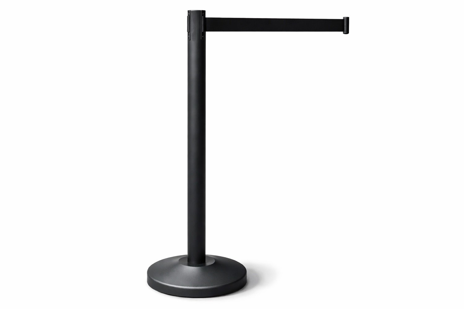 Afzetpaal | Mat zwart - 2 meter  band