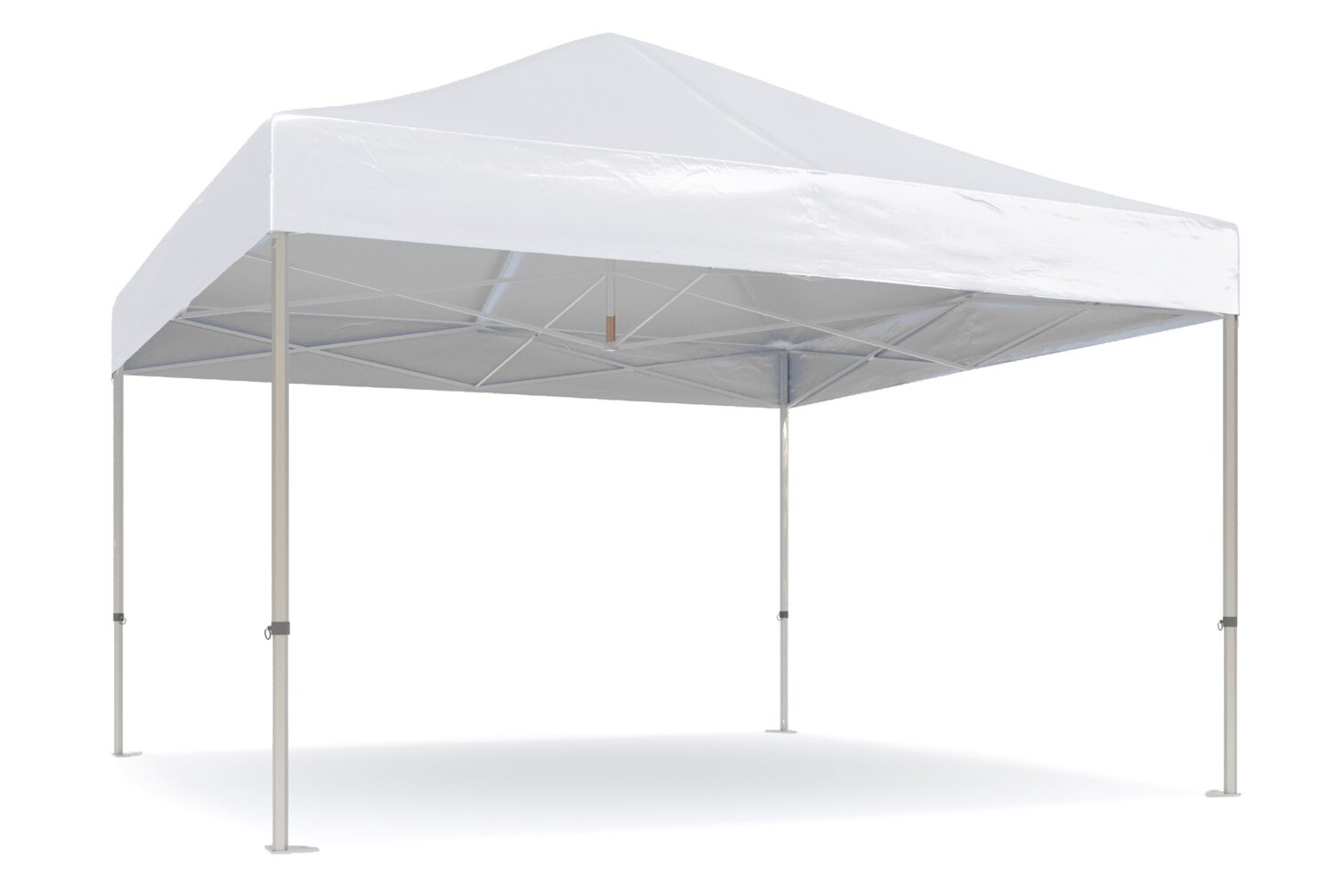 Easy up partytent 4x4m - Professional | PVC gecoat polyester
