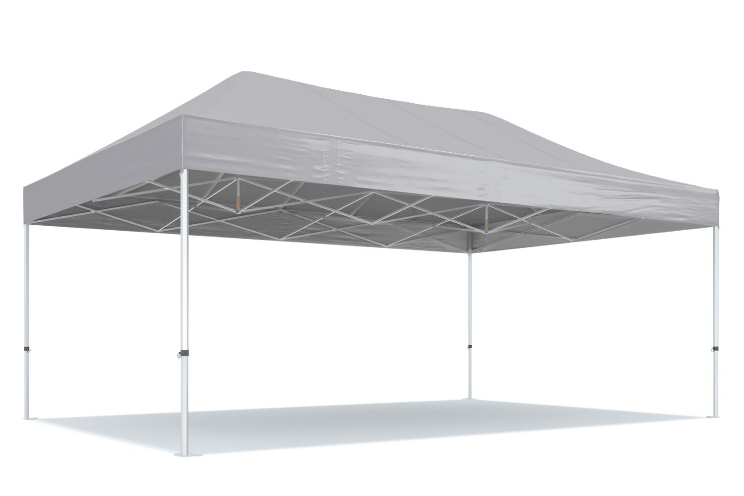 Easy up partytent 4x6m - Professional | PVC gecoat polyester