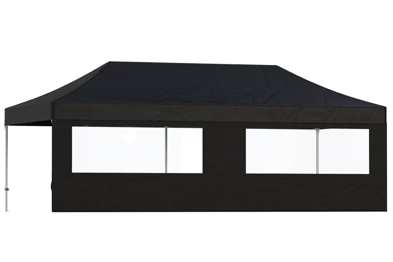 Zijwand 8m raam – Easy up | PVC gecoat polyester