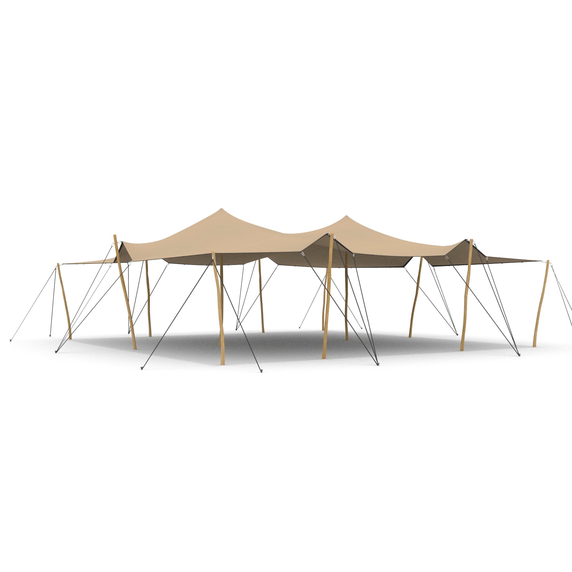 10-5x10-5 Buckle Strap Shadow Sand Corner
