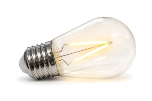 dimbare ledlamp plastic cap
