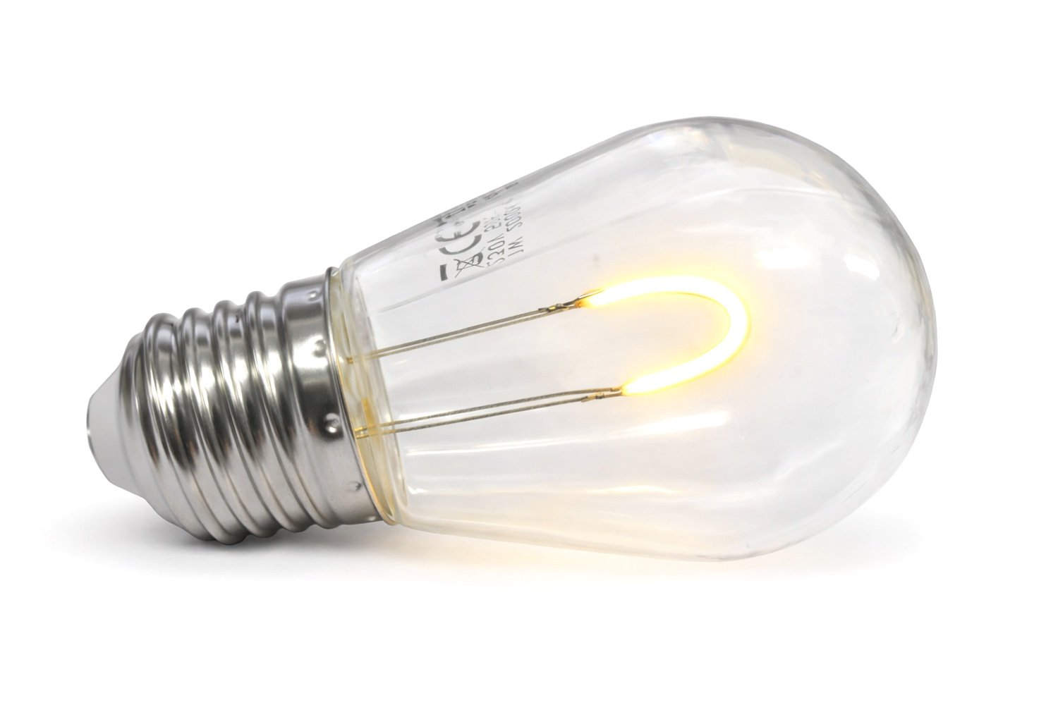 Led lamp Warm wit | Filament - Dimbaar | 1 watt | U-vorm