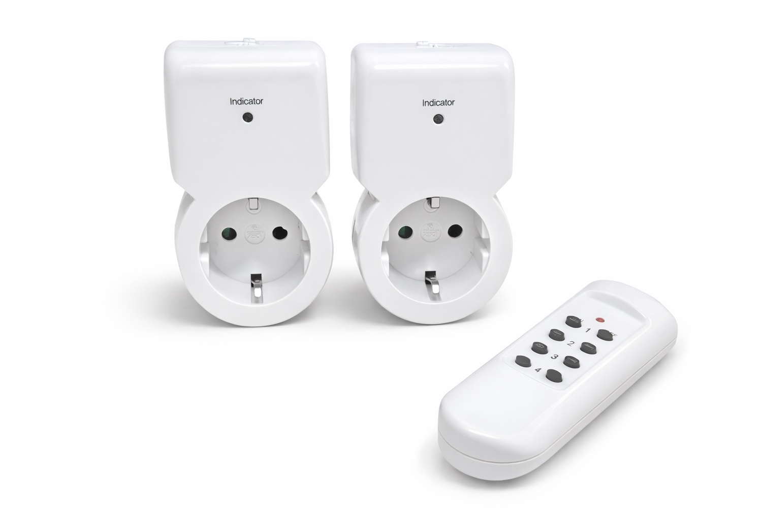 Stopcontact schakelset met afstandbediening