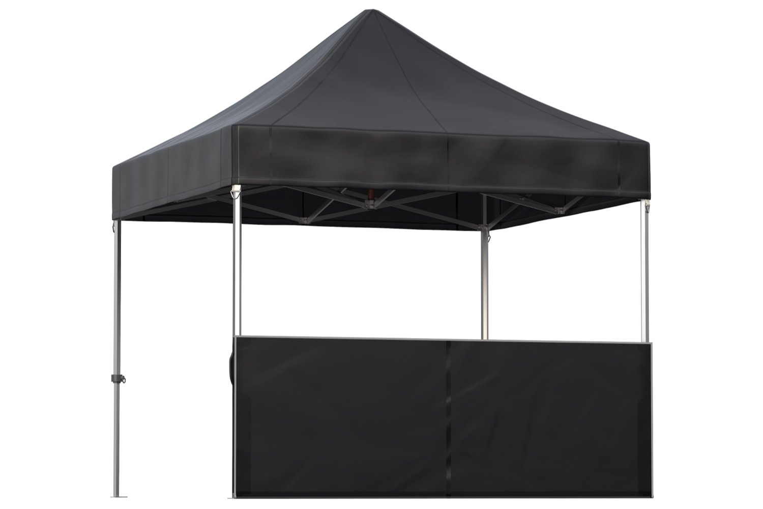 Halve zijwand 3m – Easy up | Heavy duty PVC