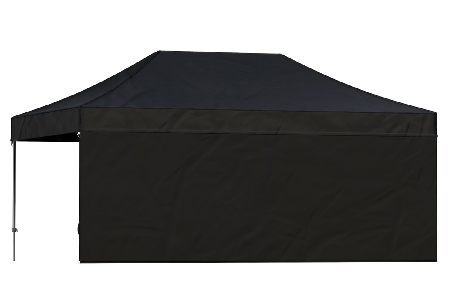 Zijwand 6m gesloten – Easy up | PVC gecoat polyester - 4x6