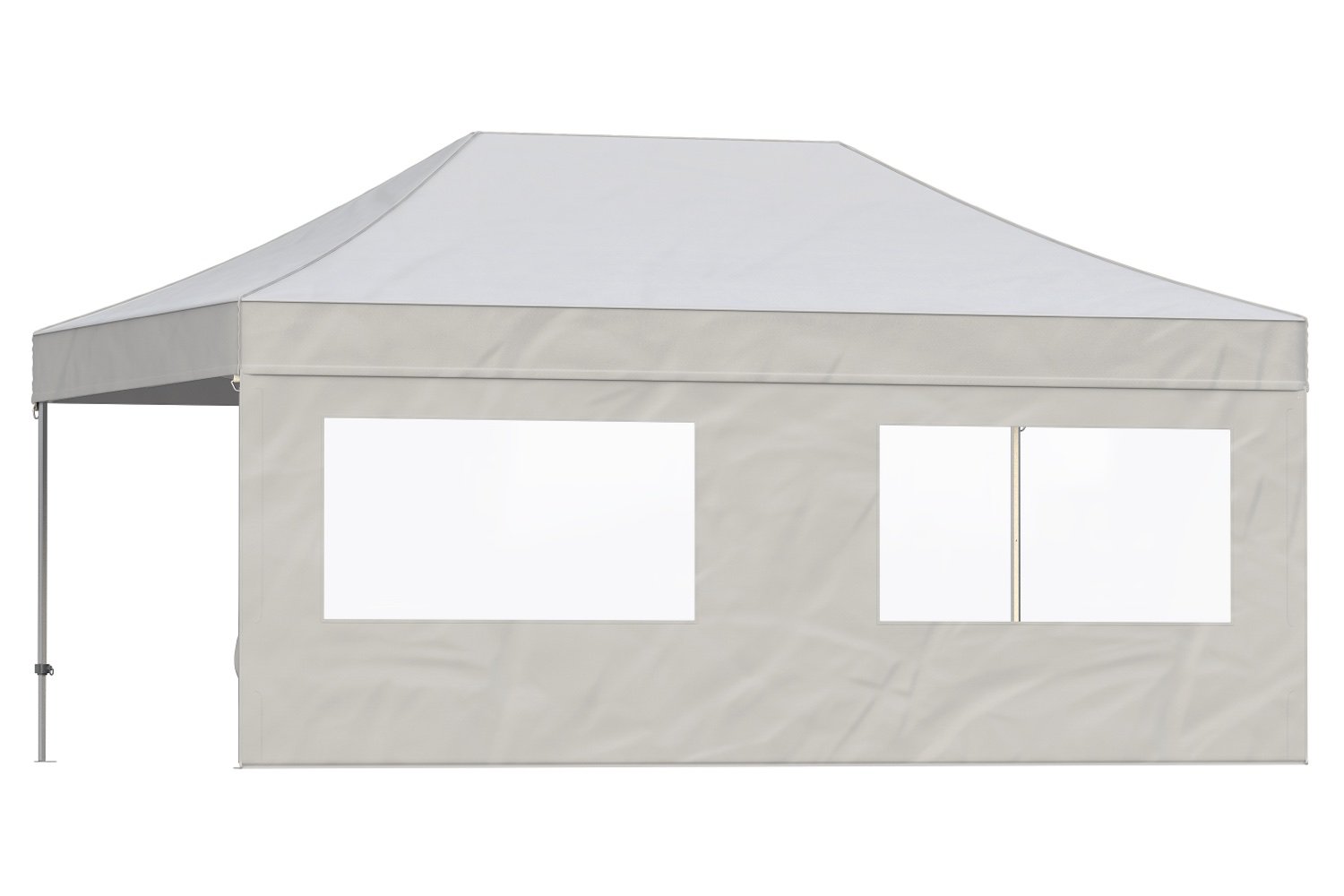 Zijwand 6m raam – Easy up | PVC gecoat polyester - 4x6