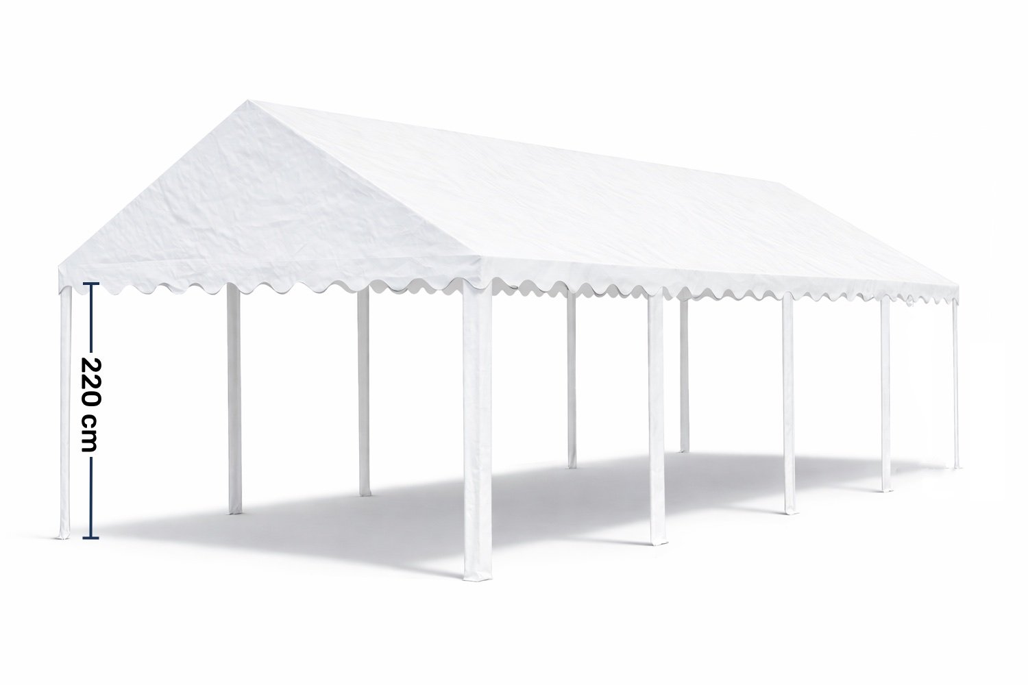 Partytent dakzeil 4x8 | PVC - Professional