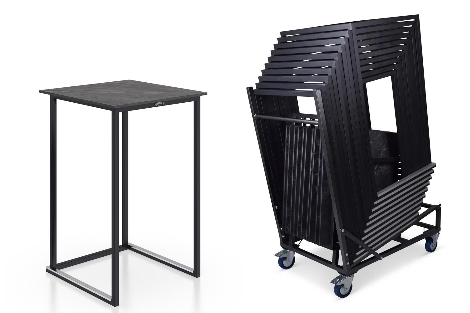 Supercombi | 10x Statafel Times Square + trolley