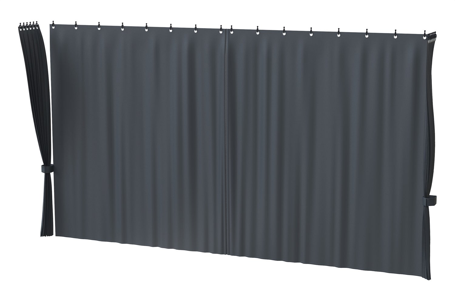 Zijwandenset voor tuinpaviljoen 4x4m | Skyshade