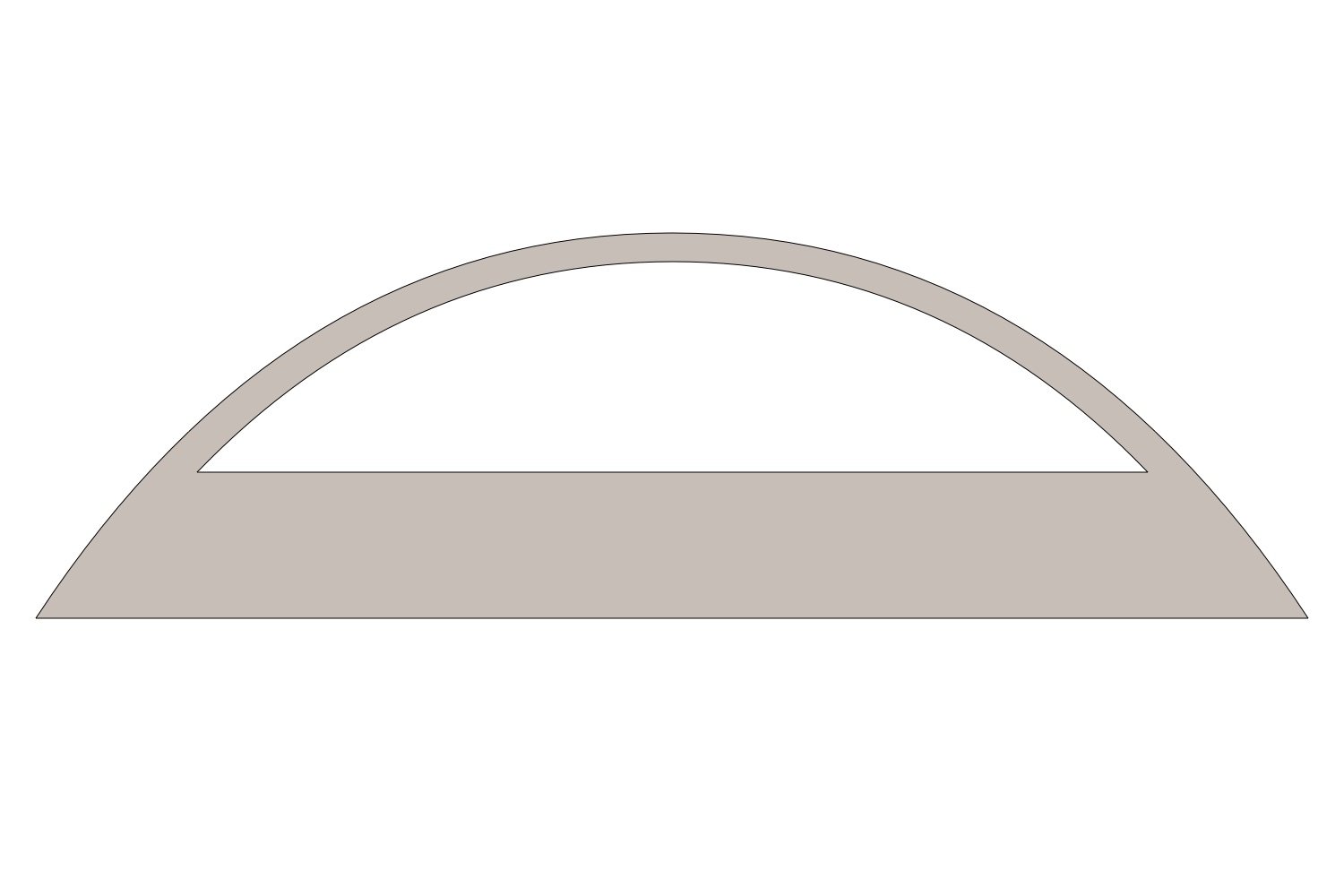 Smalle zijwand met raam