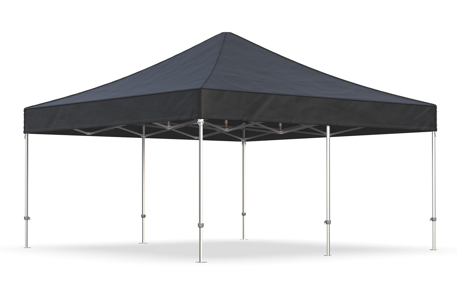 Easy up partytent 5x5m - Professional | PVC gecoat polyester