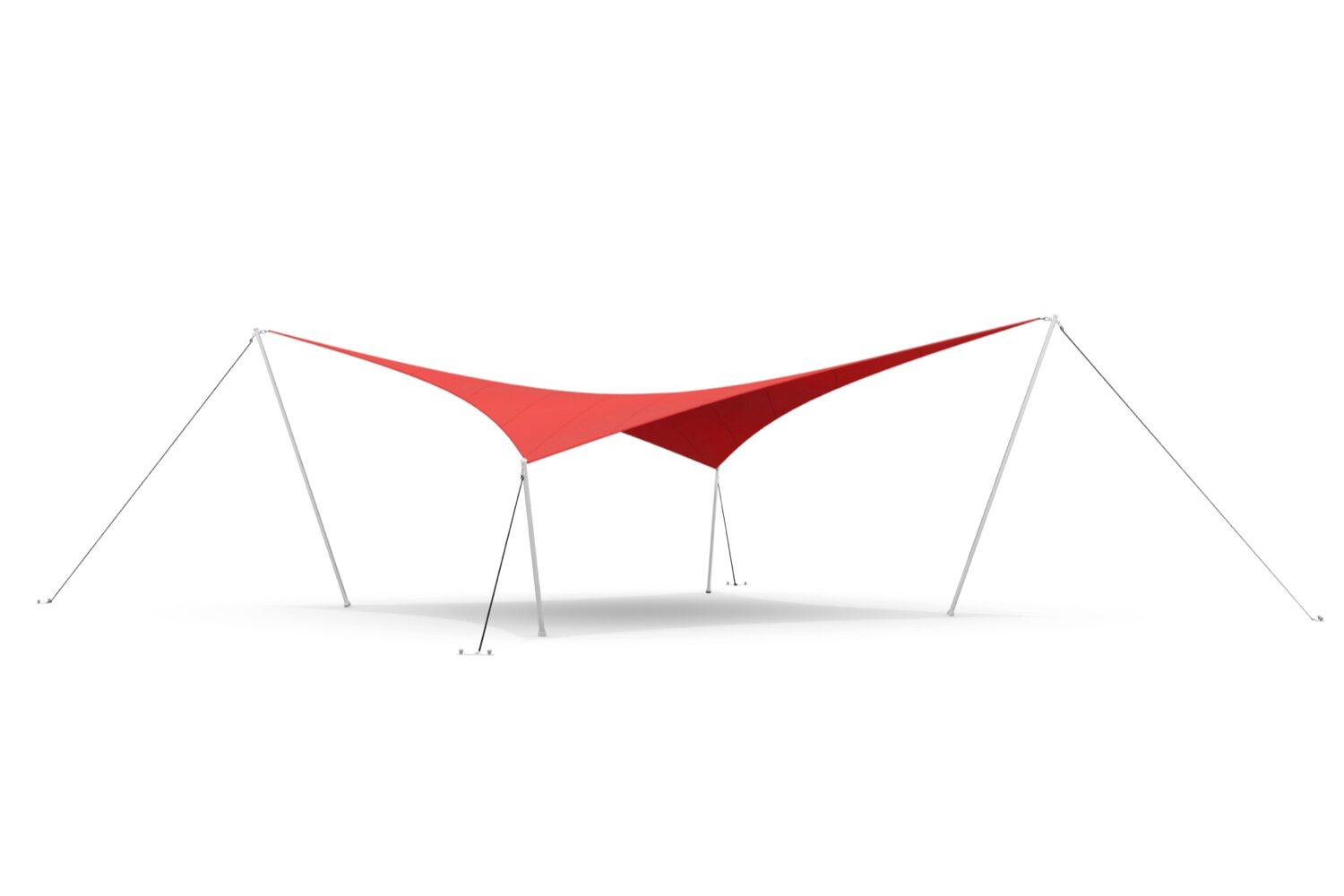 HYPAR Shadow Stretch Overkapping | 7,5 x 7,5 m