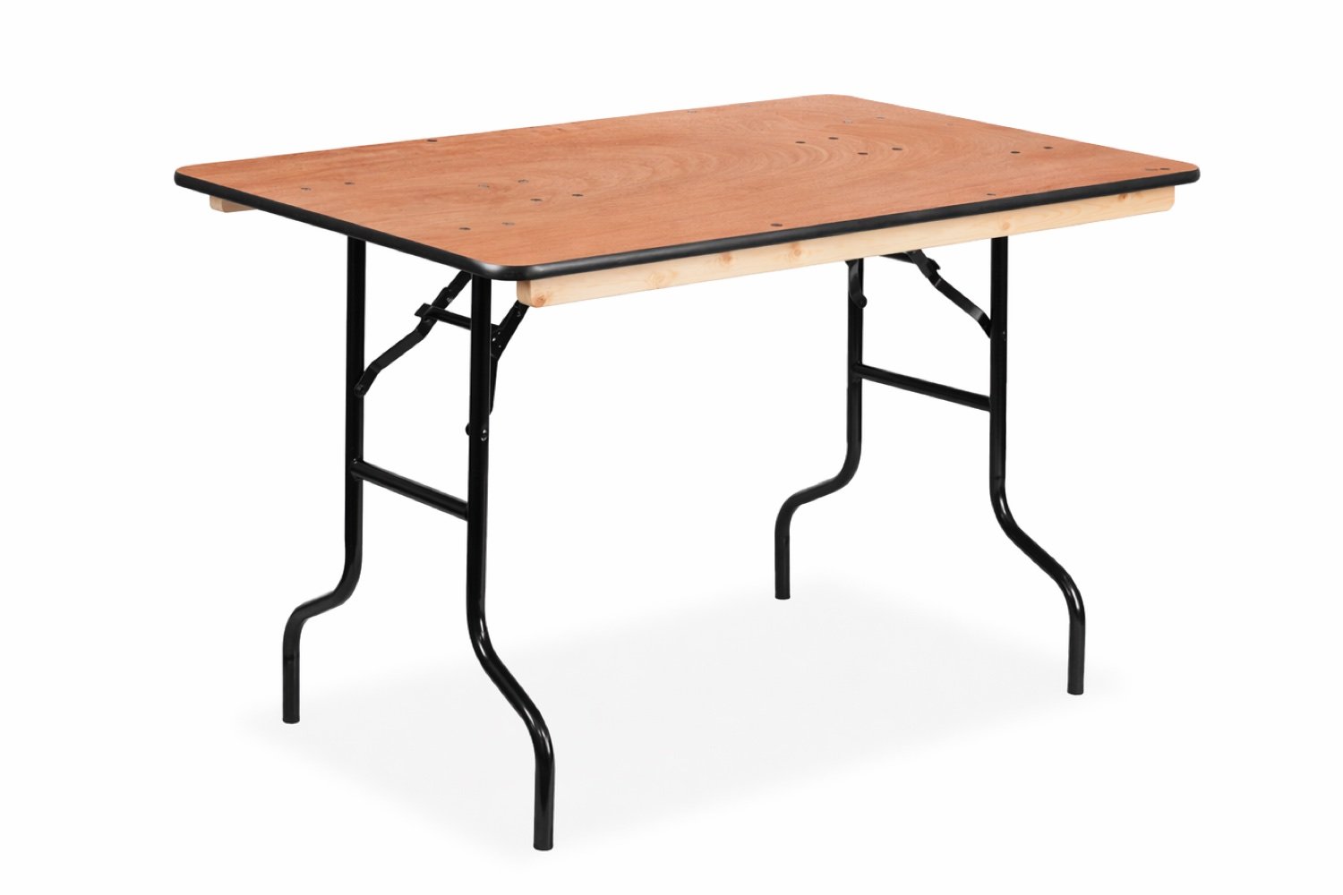 Rechthoekige klaptafel 122x76cm | houten blad